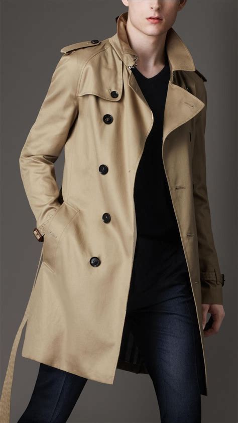 burberry trench for men|Burberry men's overcoat.